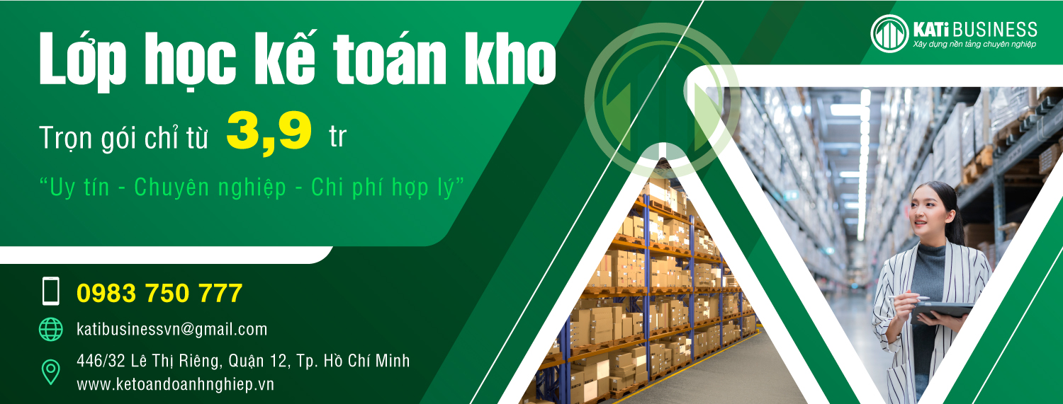 Lớp học kế toán kho tại Kati Business