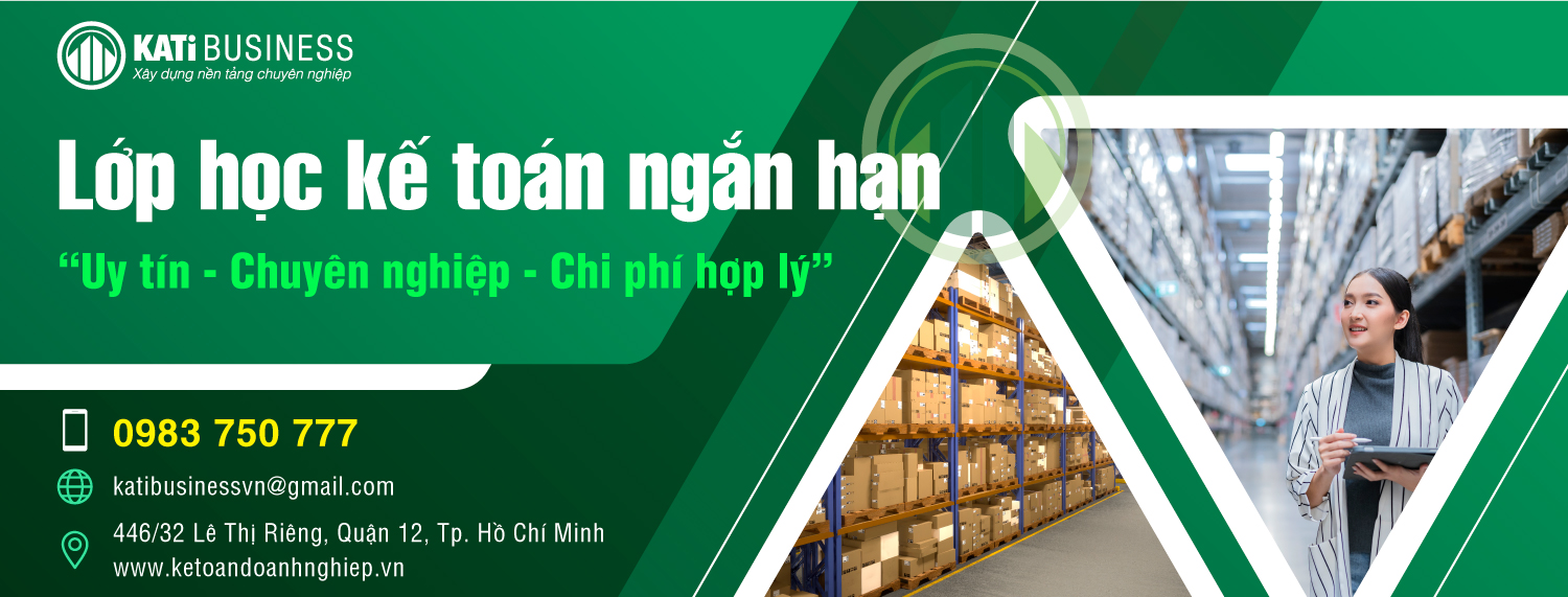 Lớp học kế toán ngắn hạn tại Kati Business